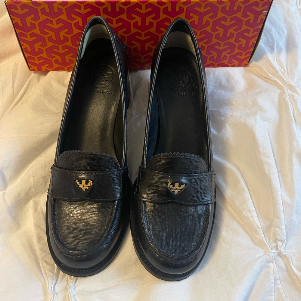 Tory Burch Block Heel Loafer